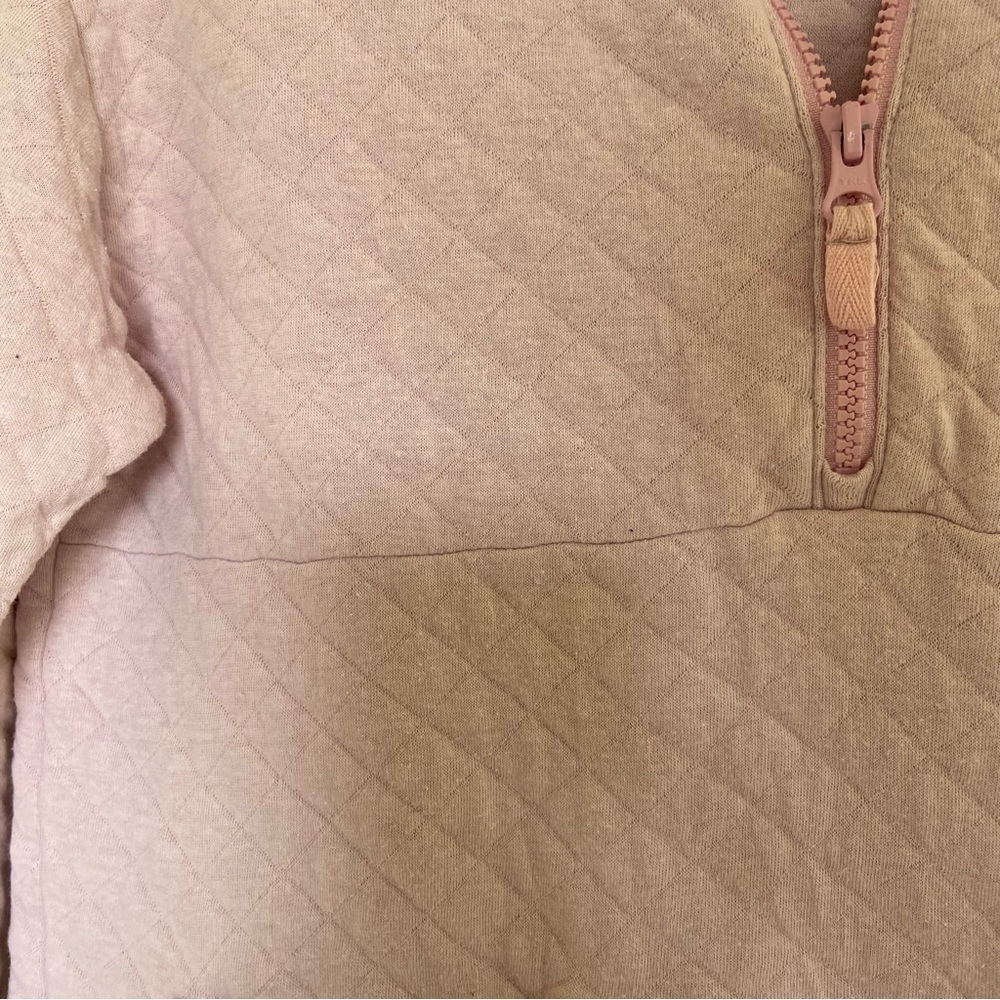 JCrew crewcuts quilted half zip pull over‎ size 12-14 youth - Picture 4 of 4